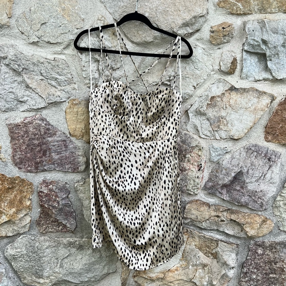 Zara NWT cheetah dress size medium - Picture 9 of 9